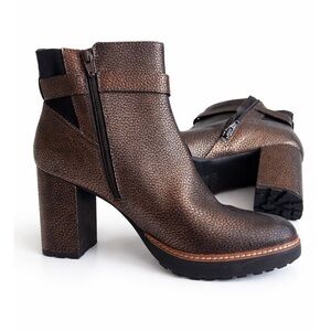 Naturalizer Metallic Ankle Boots